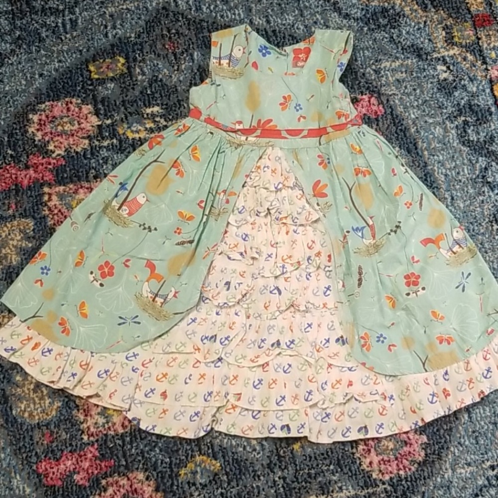 Jelly the Pug Hey Sailor dress